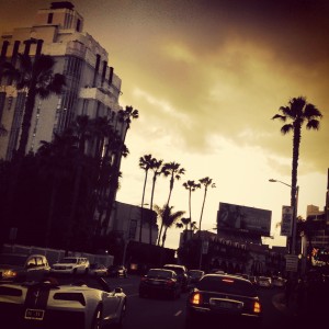 Anochecer Sunset Blvd Los Angeles Blog Nunu Pictures